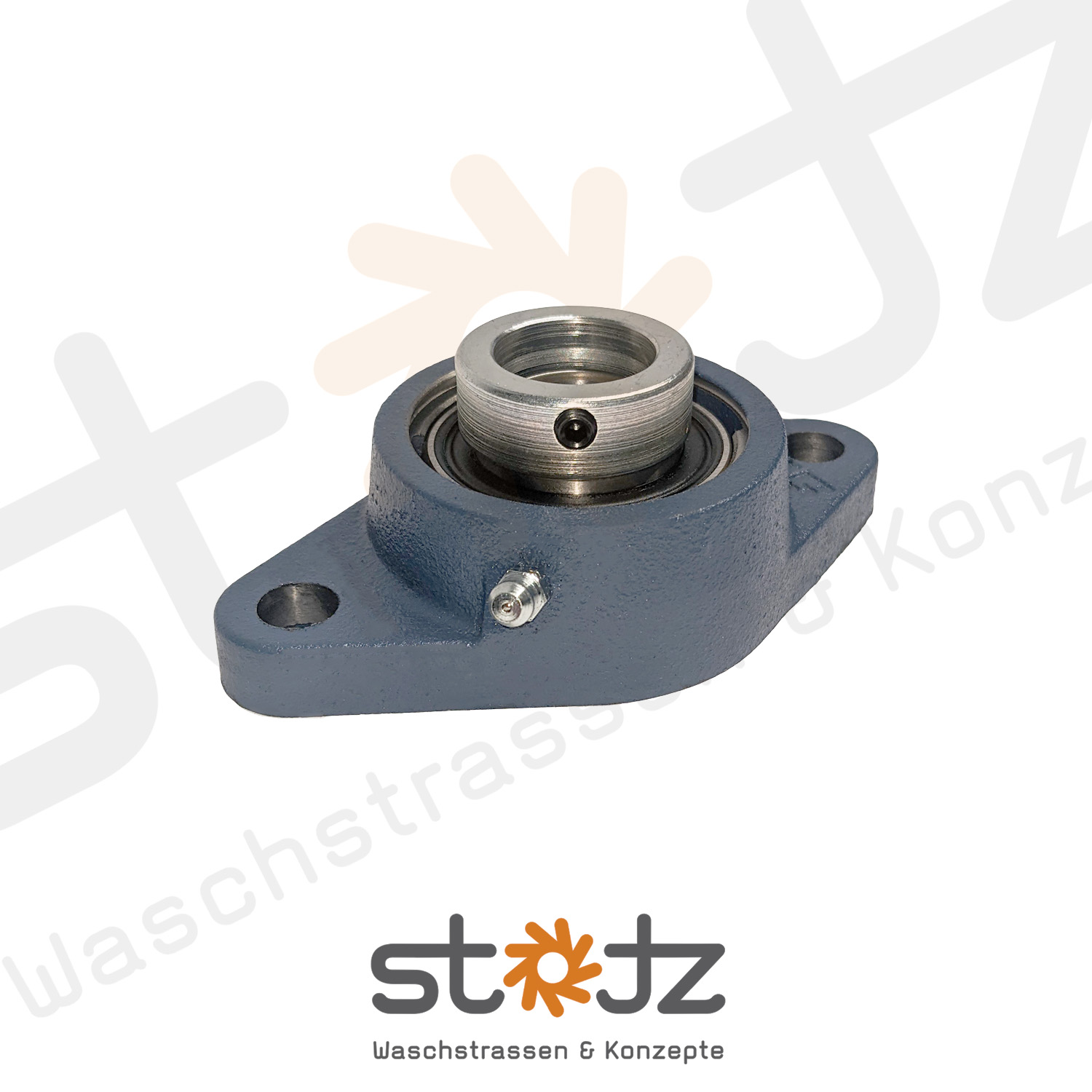 UCFL204 Flansch-Stehlager – Selbstausrichtend, Oval – Innendurchmesser 20 Mm, Aus Gusseisen & Lagerstahl – Für Maschinen