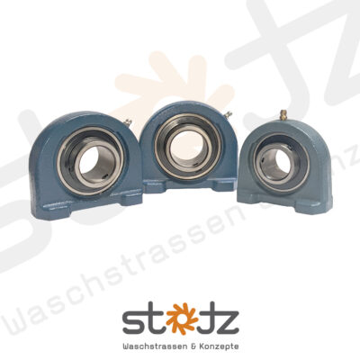 Stehlager Grauguss mit kurzem Fuß