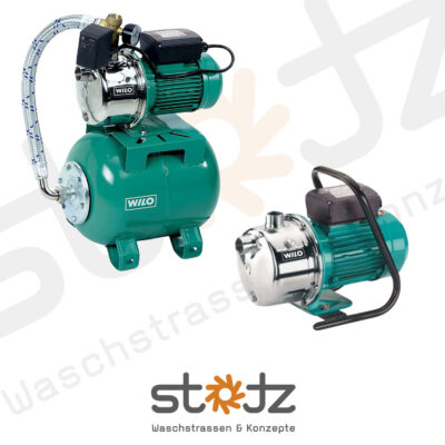 WILO Kreiselpumpe mit oder ohne Wasserversorgungsanlage 20L