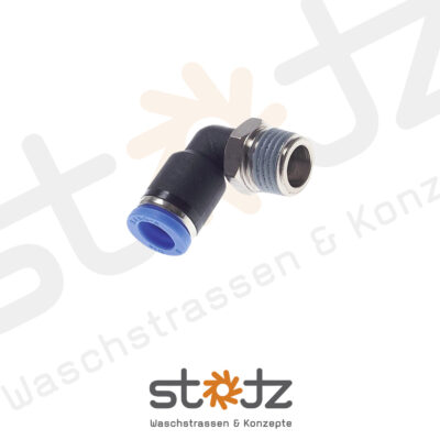 L-Steckverschraubungen, kurz, 90°