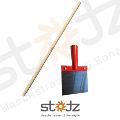 Stoßscharre Breite 150 mm gehärtet