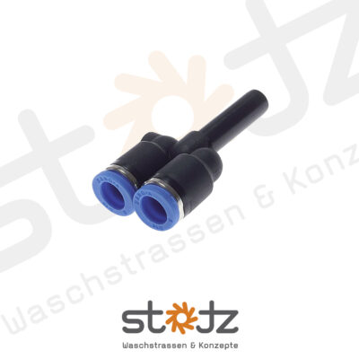 Steckverbinder, Y-Stück, mit Stecknippel