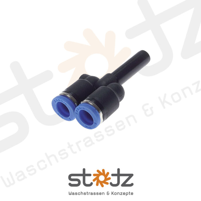 Steckverbinder, Y-Stück, mit Stecknippel