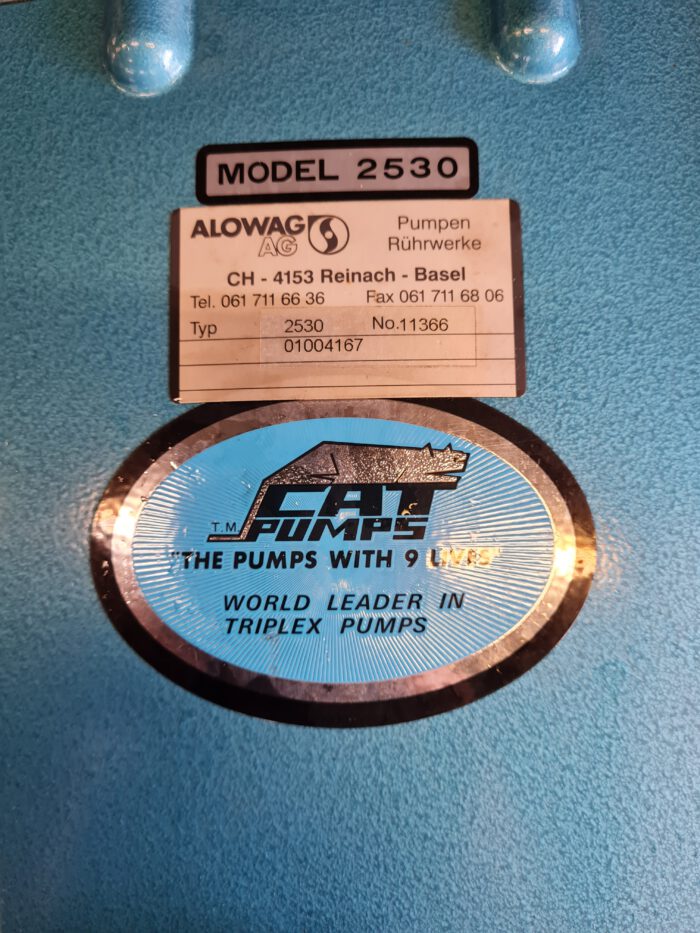 CAT PUMPS Hochdruck Pumpe mit W22 IE1 Drehstrommotor – Bild 7