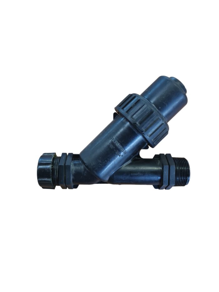 PP Schrägsitz-Rückschlagventil mit O-Ring EPDM, 2x Aussengewinde 1 1/4"AG – Bild 2
