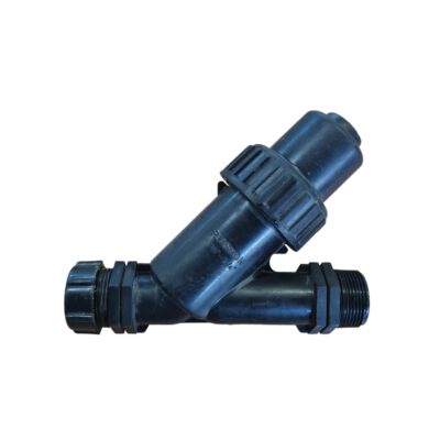 PP Schrägsitz-Rückschlagventil mit O-Ring EPDM, 2x Aussengewinde 1 1/4"AG