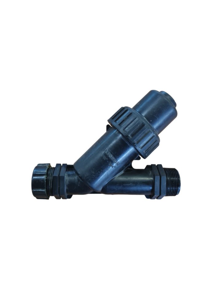 PP Schrägsitz-Rückschlagventil mit O-Ring EPDM, 2x Aussengewinde 1 1/4"AG