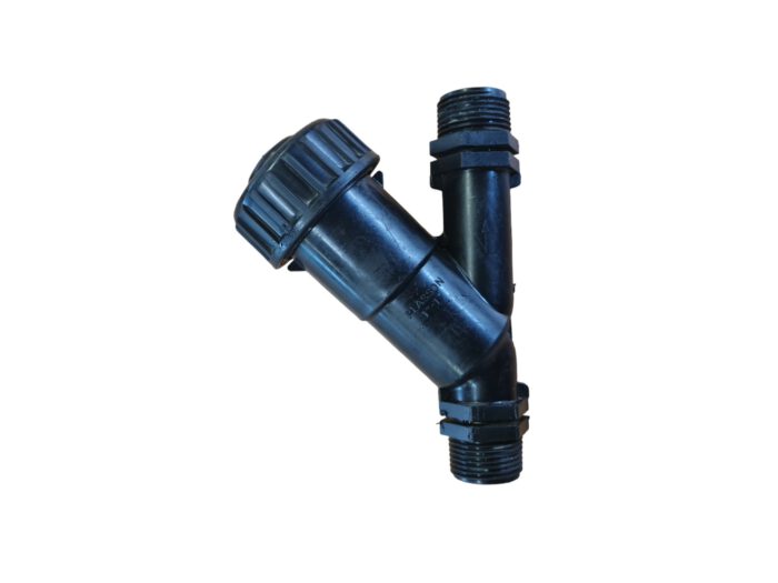 PP Schrägsitz-Rückschlagventil mit O-Ring EPDM, 2x Aussengewinde 1"AG – Bild 2