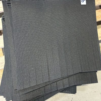 Waschtextil Moosgummi 50x54 cm schwarz