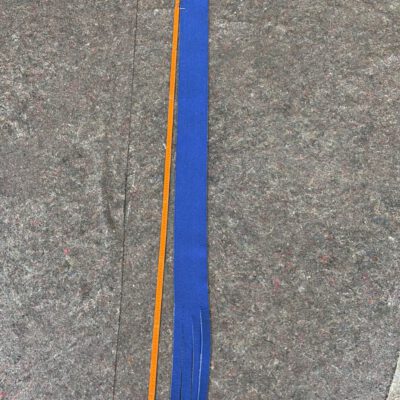 Trockenmitter 10x174 cm blau