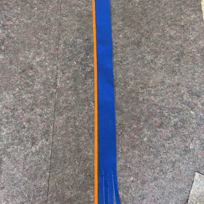 Trockenmitter 10x195 cm blau