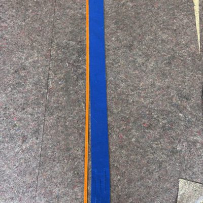 Trockenmitter 10x195 cm blau