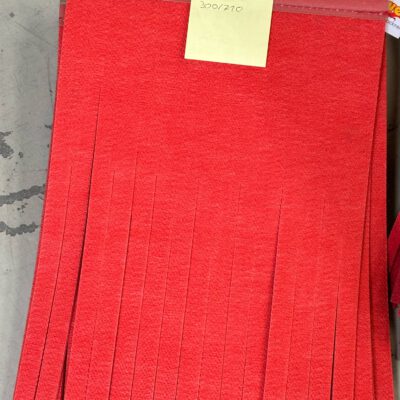 Waschtextil 30x71 cm rot