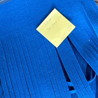 Waschtextil 30x41 cm blau