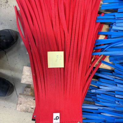 Waschtextil Moosgummi 25x70 cm rot