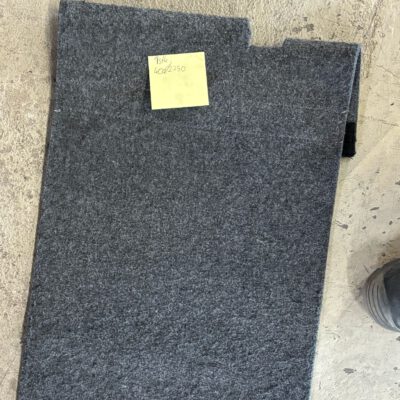 Vorhang 40x225 cm grau meliert