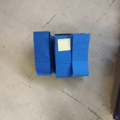 Schlaufen 10x26 cm blau