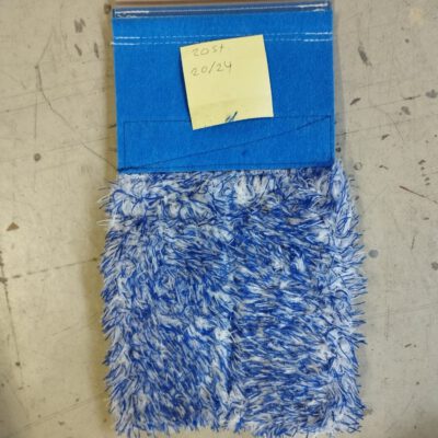 Trocknertextil Plüsch 20x24 cm blau