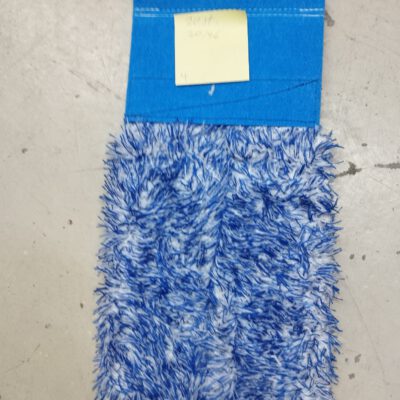 Trocknertextil Plüsch 20x46 cm blau