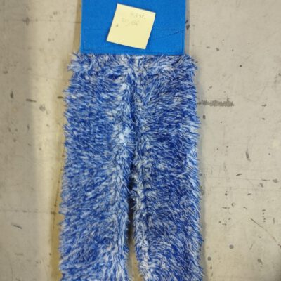Trocknertextil Plüsch 20x66 cm blau