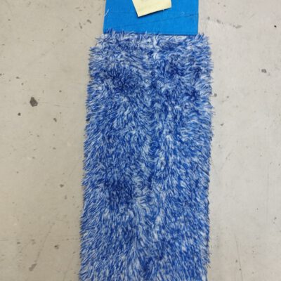Trocknertextil Plüsch 20x70 cm blau
